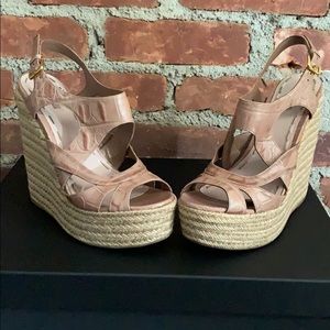 Miu Miu wedge espadrilles